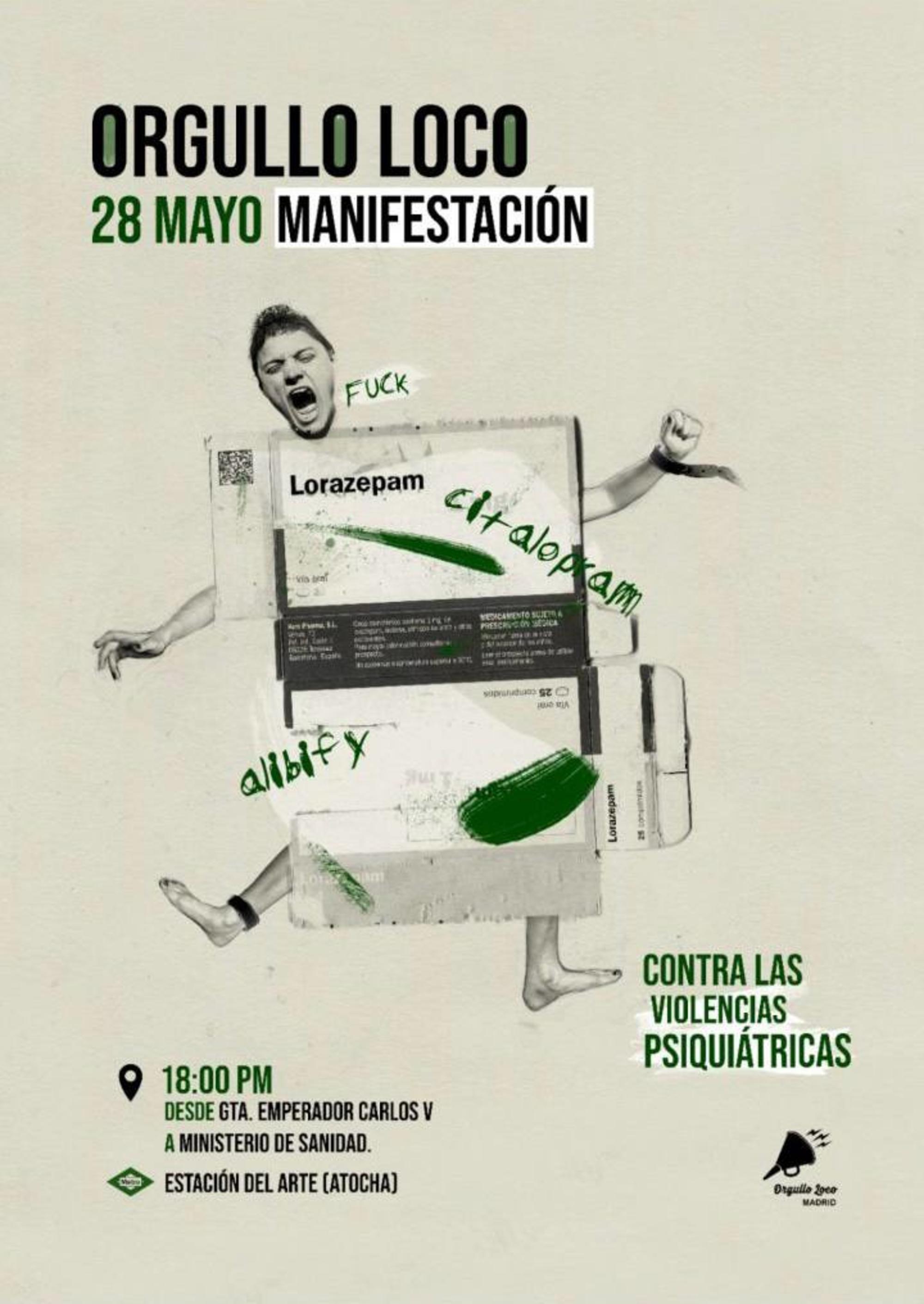 Cartel Orgullo Loco 2022